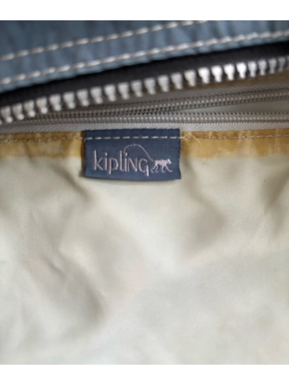 Vintage Kipling blue Duffel bag